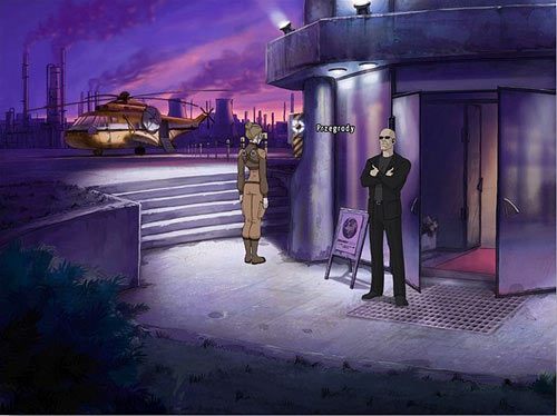 Jeśli udasz się na moment przed budynek i obadasz usytuowane na lewo od ochroniarza przegrody wentylacyjne, przekonasz się, że są one zamknięte - Pomóż Salvadorowi przedostać się do budynku konferencyjnego | Rozdział 4 - Konferencja - A New Beginning: Odrodzenie - poradnik do gry