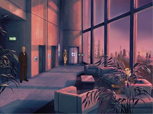 Opuść pomieszczenie, przejdź do sali z bufetem i ponownie skieruj się do drzwi w głębi po prawej - Pomóż Salvadorowi przedostać się do budynku konferencyjnego | Rozdział 4 - Konferencja - A New Beginning: Odrodzenie - poradnik do gry