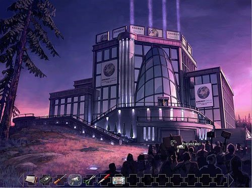 Wracaj do bufetu, gdzie przez szklane drzwi po lewej przejdź na balkon - Pomóż Salvadorowi przedostać się do budynku konferencyjnego | Rozdział 4 - Konferencja - A New Beginning: Odrodzenie - poradnik do gry