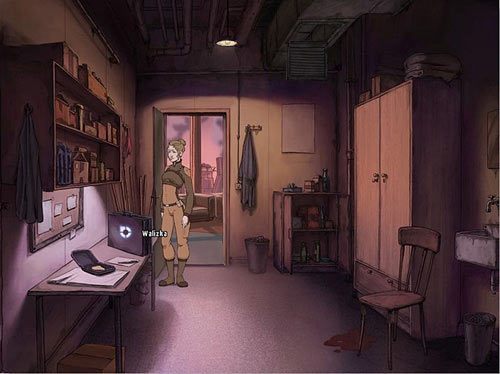 Najpierw jednak wróć do magazynu, potrzebujesz karty magnetycznej, którą znajdziesz w walizce doktora, pozostawionej na stole po lewej - Umożliw Salvadorowi ucieczkę | Rozdział 4 - Konferencja | A New Beginning - A New Beginning: Odrodzenie - poradnik do gry