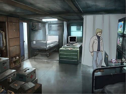 Otwórz trzecią od góry szufladę (tę bez przyczepionego rysunku) - Dostań się na prezentację | Rozdział 5 - Atlas #1 | A New Beginning - A New Beginning: Odrodzenie - poradnik do gry