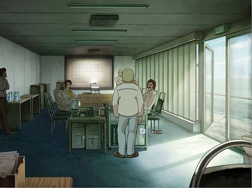 Przesuń więc najpierw wózek w pobliże uchylonych drzwi balkonowych - Zademonstruj możliwości alg | Rozdział 5 - Atlas #1 | A New Beginning - A New Beginning: Odrodzenie - poradnik do gry