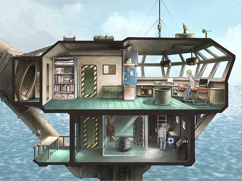 Zejdź poziom niżej i zauważ, że młody mężczyzna nastawił pranie - Wywab Duvea z kuchni | Rozdział 5 - Atlas #1 | A New Beginning - A New Beginning: Odrodzenie - poradnik do gry