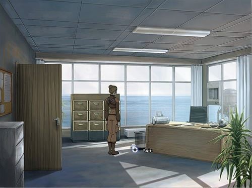 Podnieś pomięty papier leżący przy koszu na śmieci - Wywab robotnika z kantyny | Rozdział 5 - Atlas #1 | A New Beginning - A New Beginning: Odrodzenie - poradnik do gry