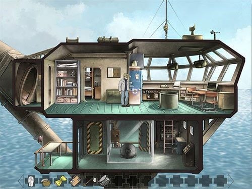 Jeśli nie masz noża przy sobie, również znajdziesz go w kuchni - Zbadaj, co było przyczyną pożaru w stacji alg | Rozdział 5 - Atlas #1 - A New Beginning: Odrodzenie - poradnik do gry