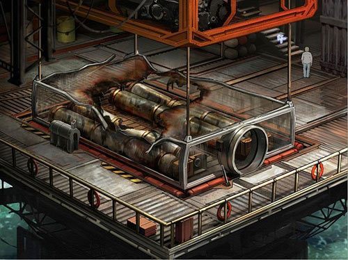 Teraz udaj się do biura laboratorium - schodami w głębi do kuchni, a stamtąd przez śluzę i dalej znajomą trasą - Zbadaj, co było przyczyną pożaru w stacji alg | Rozdział 5 - Atlas #1 - A New Beginning: Odrodzenie - poradnik do gry