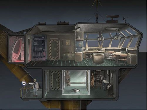 Skieruj się jeszcze bardziej w lewo - stoi tam antena, którą zdemontuj, a otrzymasz potrzebne narzędzie - Otwórz zablokowane drzwi do komory śluzy | Rozdział 6 - Atlas #2 - A New Beginning: Odrodzenie - poradnik do gry