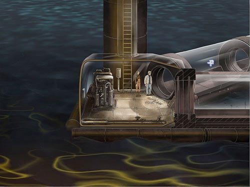 Oczywiście najpierw biegnij pierwszym szklanym tunelem wiodącym do laboratorium wodoru (tam, gdzie grasował łysol) - Dostań się do laboratorium hodowlanego | Rozdział 6 - Atlas #2 | A New Beginning - A New Beginning: Odrodzenie - poradnik do gry