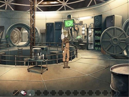 Wróć do biura laboratorium i ulokuj naszyjnik pod mikroskopem usytuowanym z lewej strony biurka Lissy - Otwórz śluzę bezpieczeństwa | Rozdział 6 - Atlas #2 | A New Beginning - A New Beginning: Odrodzenie - poradnik do gry