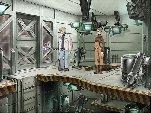 Zabrawszy pręt, wetknij w nią rękę, a Bent odblokuje drzwi (można też poruszyć widocznym za szybą generatorem alg) - Zdobądź próbkę alg | Rozdział 6 - Atlas #2 | A New Beginning - A New Beginning: Odrodzenie - poradnik do gry