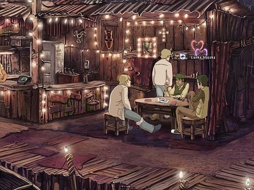 Najpierw jednak oderwij od ściany cienką blaszkę (na lewo od serc) - okaże się, że jest za nią dziura - Pomóż Oggyemy i Duveowi unieszkodliwić strażnika | Rozdział 7 - Bent Svensson nie żyje - A New Beginning: Odrodzenie - poradnik do gry