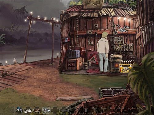 Drugą bardziej z prawej, nad deską, przy trójkątnym znaku drogowym - Pomóż Oggyemy i Duveowi unieszkodliwić strażnika | Rozdział 7 - Bent Svensson nie żyje - A New Beginning: Odrodzenie - poradnik do gry