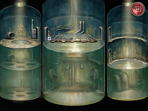 Wróć do zbiornika - most zwodzony powinien zostać uniesiony przez wodę na najwyższy poziom środkowego zbiornika - Dostań się do elektrowni (2) | Rozdział 8 - Plan Feniks | A New Beginning - A New Beginning: Odrodzenie - poradnik do gry