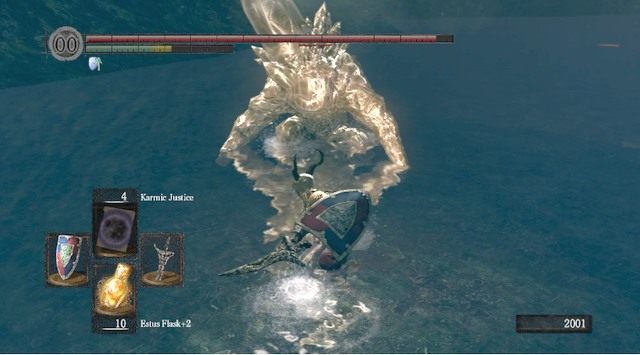 Złoty golem - Jak dostać się do Oolacile | Artorias Of The Abyss - Opis przejścia Dark Souls - Dark Souls - poradnik do gry