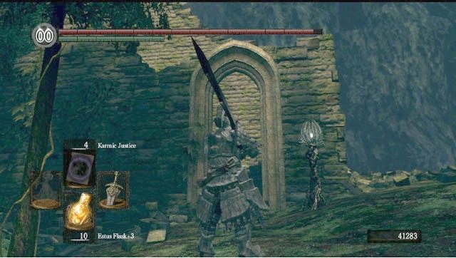 Ruiny budynku - Royal Wood | Artorias Of The Abyss - Opis przejścia Dark Souls - Dark Souls - poradnik do gry