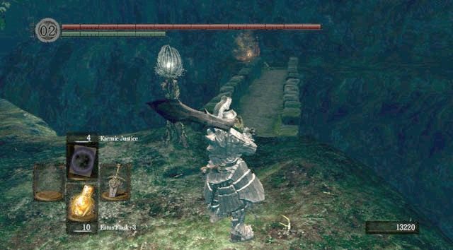 Przejdź przez kolejny most - Royal Wood | Artorias Of The Abyss - Opis przejścia Dark Souls - Dark Souls - poradnik do gry