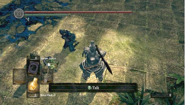 Porozmawiaj z klęczącą kobietą - Royal Wood | Artorias Of The Abyss - Opis przejścia Dark Souls - Dark Souls - poradnik do gry