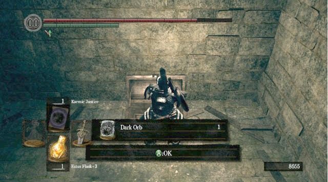 Zabierz przedmiot ze skrzyni - Oolacite Township | Artorias Of The Abyss - Opis przejścia Dark Souls - Dark Souls - poradnik do gry