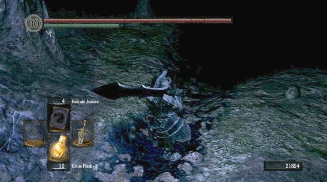 Uważaj na wąskie i zdradliwe ścieżki - Chasm Of The Abyss | Artorias Of The Abyss - Opis przejścia Dark Souls - Dark Souls - poradnik do gry