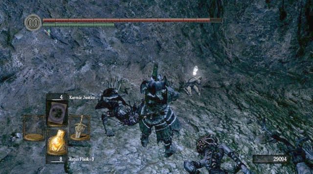 Zabierz przedmiot - Chasm Of The Abyss | Artorias Of The Abyss - Opis przejścia Dark Souls - Dark Souls - poradnik do gry