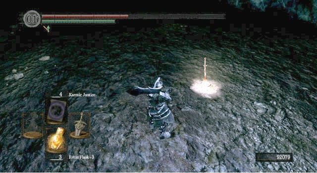 Rozpal ognisko - Chasm Of The Abyss | Artorias Of The Abyss - Opis przejścia Dark Souls - Dark Souls - poradnik do gry