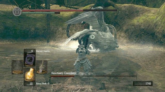 Sanctuary Guardian - Sanctuary Guardian | Artorias Of The Abyss - Jak zabić bossa w Dark Souls - Dark Souls - poradnik do gry