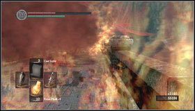 Aby przebiec dalej, musimy wywabić smoka - Undead Burg - most z Wywerną | Opis przejścia Dark Souls - Dark Souls - poradnik do gry