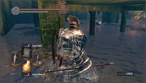 Z wody wychodzimy po gruzie - Depths (1) | Opis przejścia Dark Souls - Dark Souls - poradnik do gry