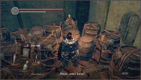 Biegniemy w przeciwną stronę i otwieramy drzwi - Depths (2) | Opis przejścia Dark Souls - Dark Souls - poradnik do gry