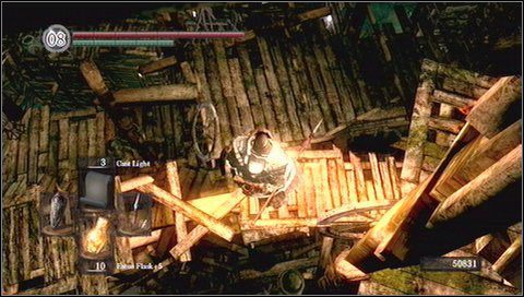 Zabijamy wroga poniżej - Blighttown (2) | Opis przejścia Dark Souls - Dark Souls - poradnik do gry