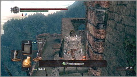 Zabijamy łucznika i wchodzimy do wieży - Sens Fortress (5) | Opis przejścia Dark Souls - Dark Souls - poradnik do gry