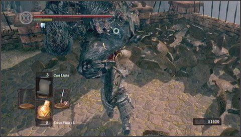Po zabiciu golema jesteśmy gotowi na walkę z Iron Golem - Sens Fortress (5) | Opis przejścia Dark Souls - Dark Souls - poradnik do gry