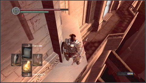 Przechodzimy przez mgłę do wnętrza - Anor Londo (3) | Opis przejścia Dark Souls - Dark Souls - poradnik do gry