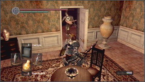 Wbiegamy na dach krętymi schodami - Anor Londo (4) | Opis przejścia Dark Souls - Dark Souls - poradnik do gry