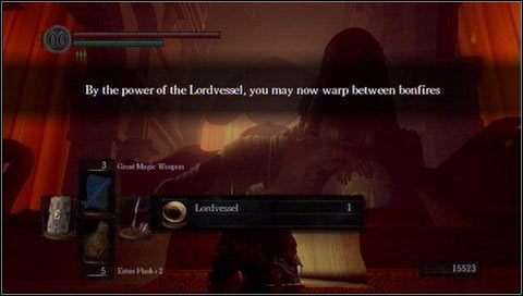 Królowa da nam niezwykle przydatny przedmiot - Lordvessel - Anor Londo (6) | Opis przejścia Dark Souls - Dark Souls - poradnik do gry