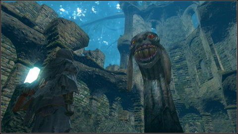 Po zdobyciu tego cennego przedmiotu musimy umieścić go na ołtarzu - Lordvessel | Opis przejścia Dark Souls - Dark Souls - poradnik do gry