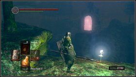 Po walce z minibossem - kotami możemy udać się w dwie strony - Darkroot Garden II | Opis przejścia Dark Souls - Dark Souls - poradnik do gry