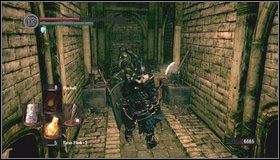 Na dole zeskakujemy przez otwór w podłodze - The Catacombs (3) | Opis przejścia Dark Souls - Dark Souls - poradnik do gry