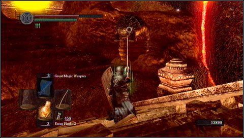 Zabijamy robaka z odleglosci lub z bliska - Demon Ruins (2) | Opis przejścia Dark Souls - Dark Souls - poradnik do gry