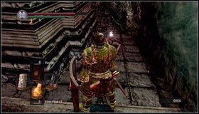 Mijamy duże schody i skręcamy w prawo - Lost Izalith (1) | Opis przejścia Dark Souls - Dark Souls - poradnik do gry