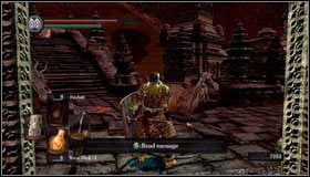 Wbiegamy na górę schodami i przechodzimy przez małe pomieszczenie w prawo - Lost Izalith (2) | Opis przejścia Dark Souls - Dark Souls - poradnik do gry