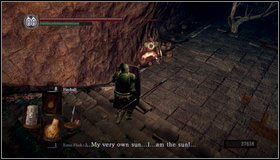 Na końcu mostu znajdziemy magiczne zwierze dające surowce (oczywiście zacznie przed nami uciekać) - Lost Izalith (2) | Opis przejścia Dark Souls - Dark Souls - poradnik do gry