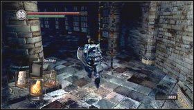 Na dole możemy zmierzyć się z ośmiornicami (musimy bardzo uważać, jeśli bestia nas pochwyci - zginiemy - The Dukes Archives - Więzienie | Opis przejścia Dark Souls - Dark Souls - poradnik do gry