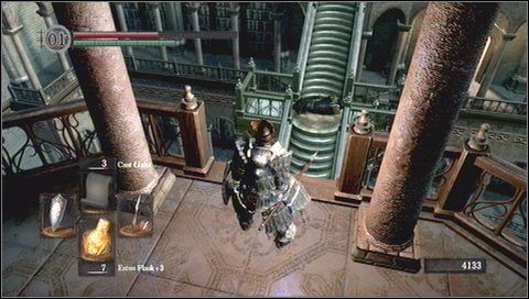 Wchodzimy na górę i otwieramy skrzynię po prawej - The Dukes Archives II (1) | Opis przejścia Dark Souls - Dark Souls - poradnik do gry