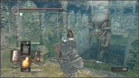 W Firelink Altar ofiarujemy cztery dusze używając ołtarza - Kiln of the First Flame | Opis przejścia Dark Souls - Dark Souls - poradnik do gry