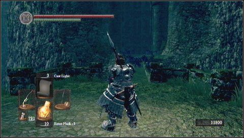 Drake to potężny przeciwnik, który mocno uderza z bliska i atakuje błyskawicami - Bonus- Valley of Drakes | Opis przejścia Dark Souls - Dark Souls - poradnik do gry