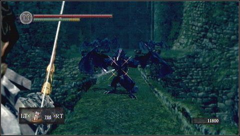 Na moście znajdziemy przedmioty - Brigand Armor oraz Spider Shield - Bonus- Valley of Drakes | Opis przejścia Dark Souls - Dark Souls - poradnik do gry