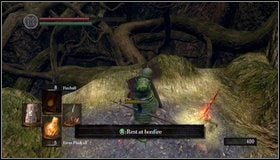 W środku znajdziemy skrzynię - a za nią ścianę - Bonus- The Great Hollow | Opis przejścia Dark Souls - Dark Souls - poradnik do gry