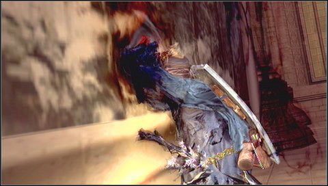 W środku biegniemy mostem i wspinamy się pod górę, aż dotrzemy do ogniska - Bonus- Painted World of Ariamis (1) | Opis przejścia Dark Souls - Dark Souls - poradnik do gry