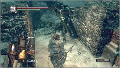 Wchodzimy na arenę z Crossbreed Priscilla - Bonus- Painted World of Ariamis (3) | Opis przejścia Dark Souls - Dark Souls - poradnik do gry